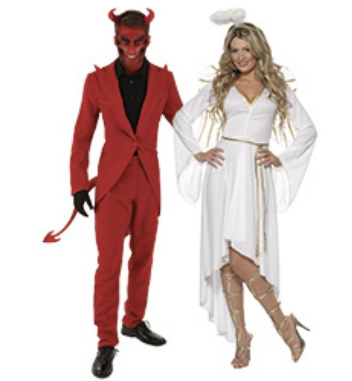 cute couple halloween costumes, classic costumes for couple